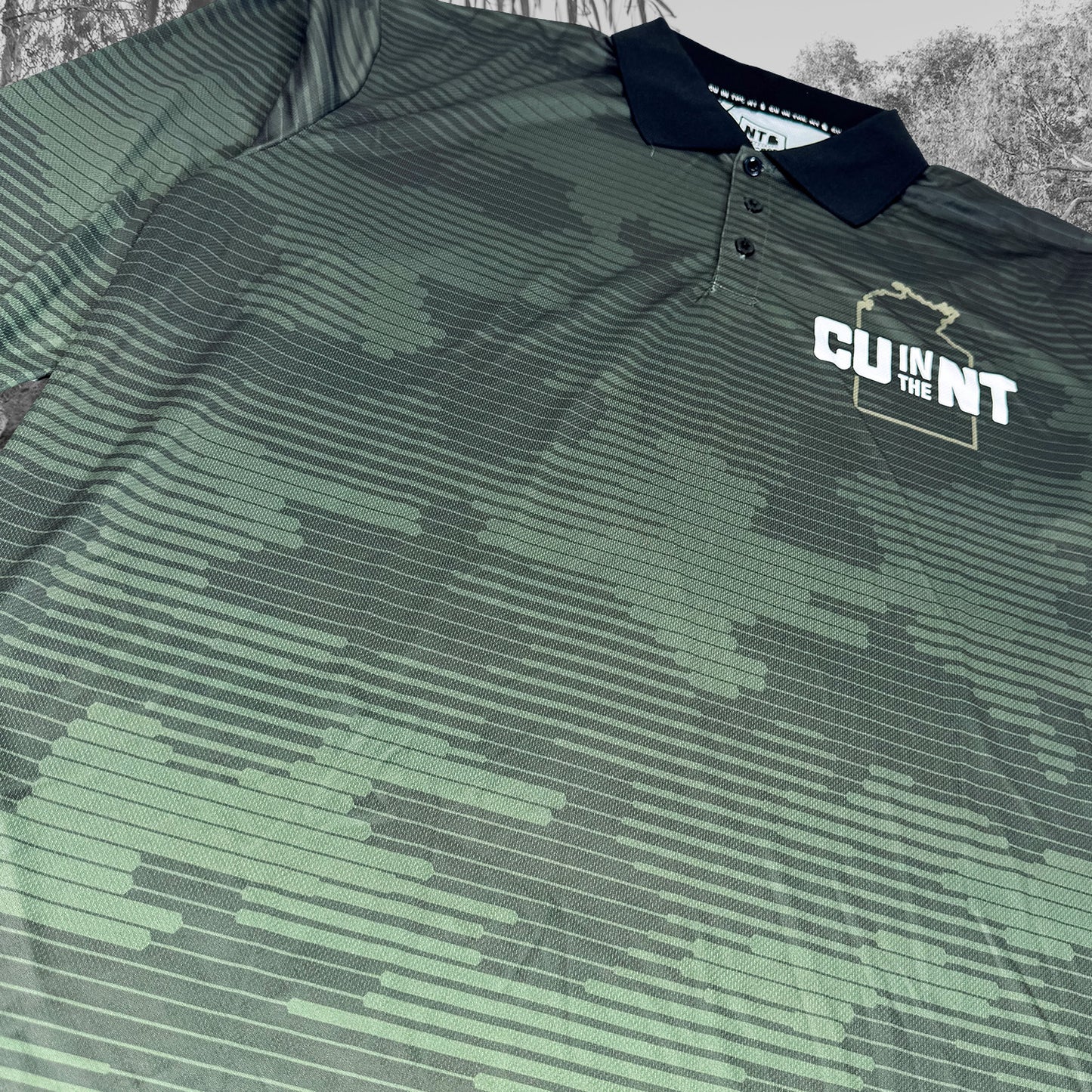 Pine Gap Camo Fishing Jersey