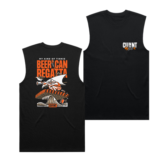 Beer Can Regatta Muscle Tee Black