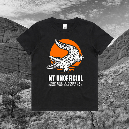 Croc V2 Kids Tee Black