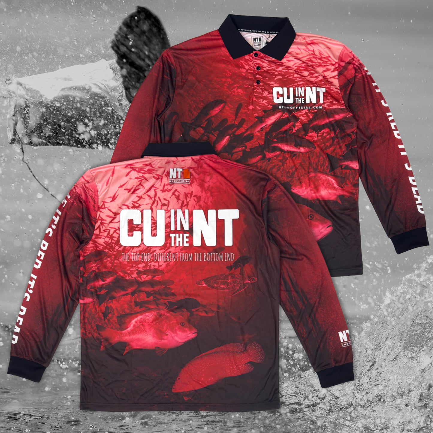It's Red, It's Dead Fishing Jersey