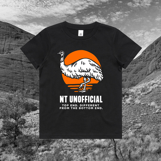 Emu V2 Kids Tee Black