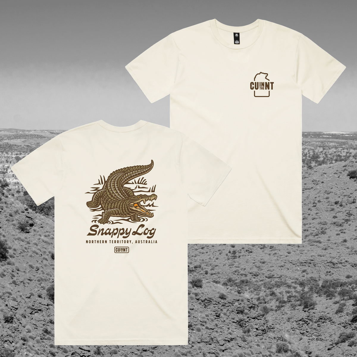 Snappy Log Tee