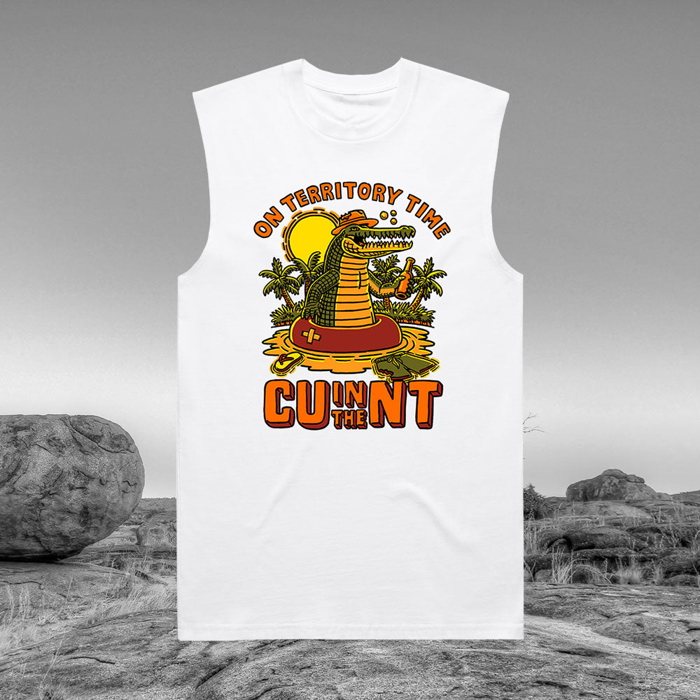 On Territory Time Muscle Tee White