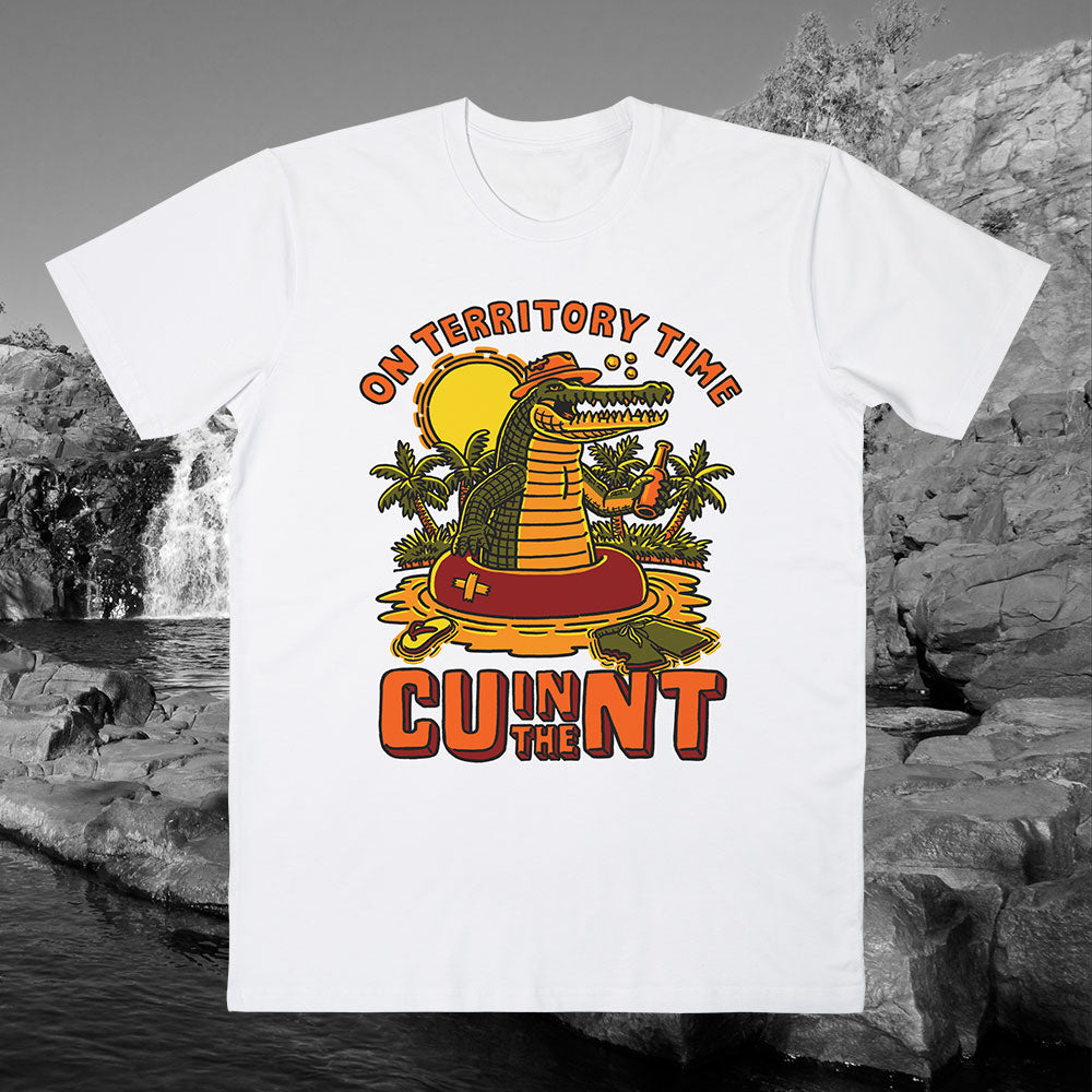 On Territory Time Tee White