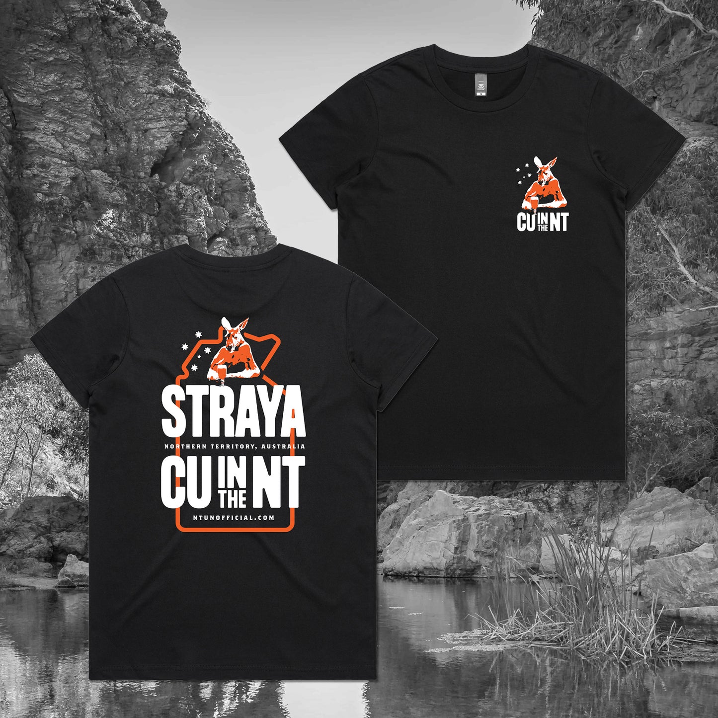 Straya 25 Ladies Tee Black