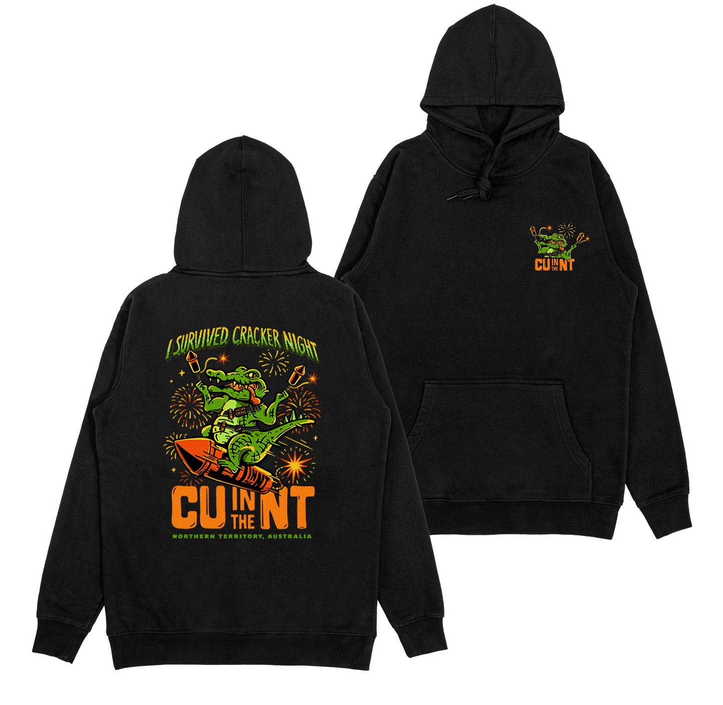 Cracker Night 2024 Hoodie Black Hoodie NT Unofficial