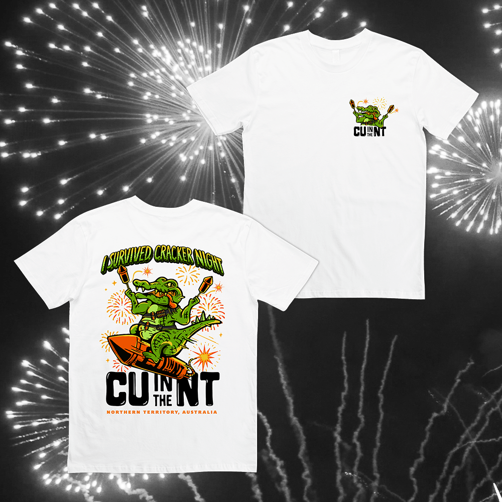 Cracker Night 2024 Tee White Shirts & Tops NT Unofficial