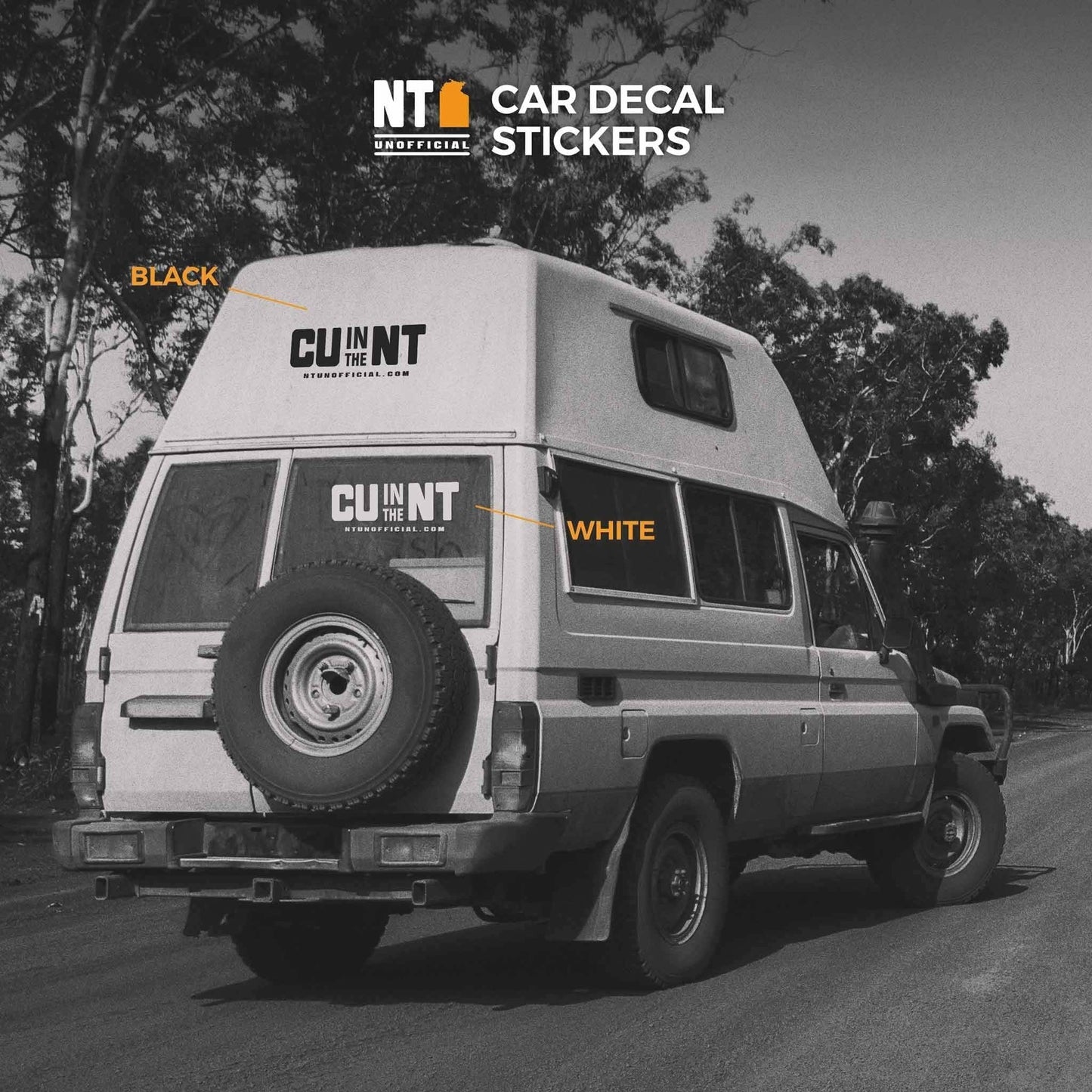 CU in the NT Car Decal Stickers Stickers NT Unofficial