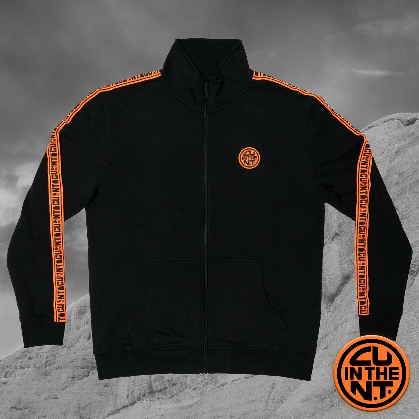 Draught Fleece Jacket Black Outerwear NT Unofficial