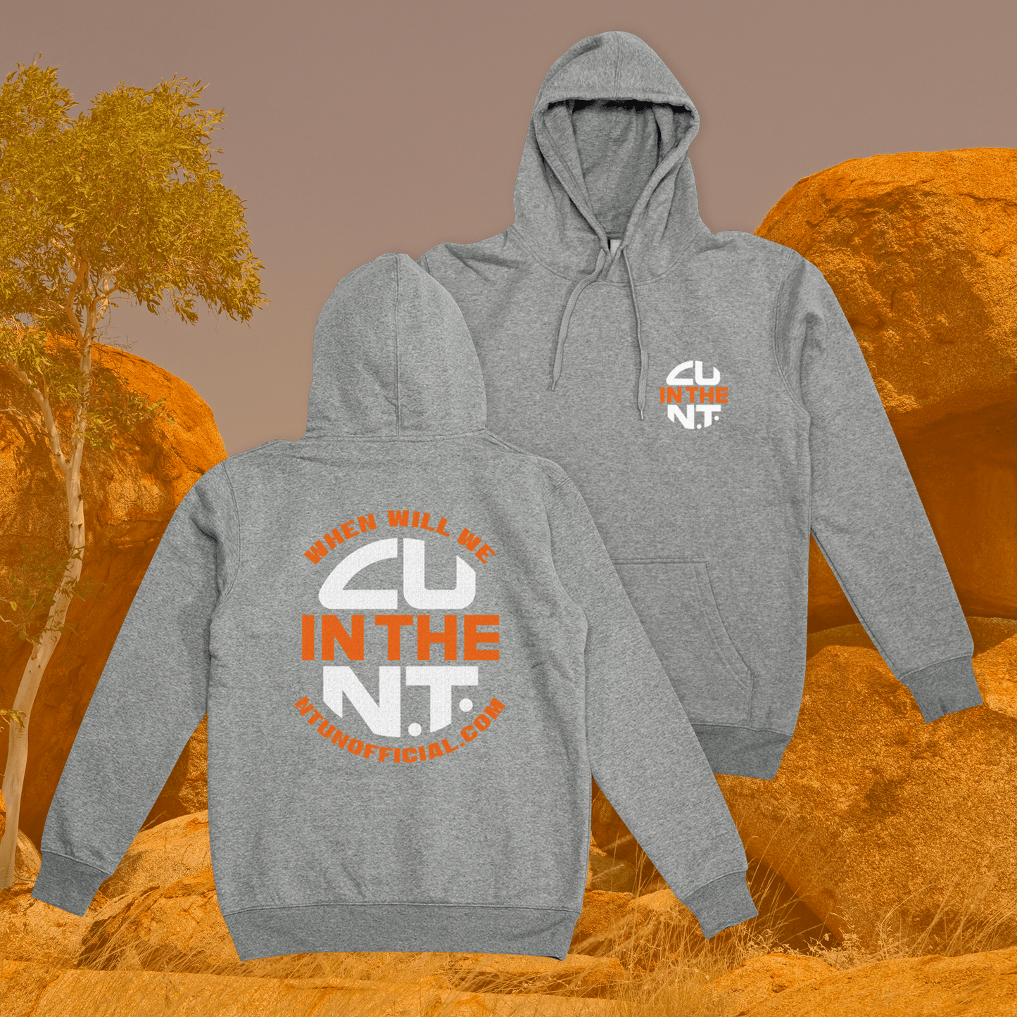 Draught Hoodie - Grey Hoodie NT Unofficial