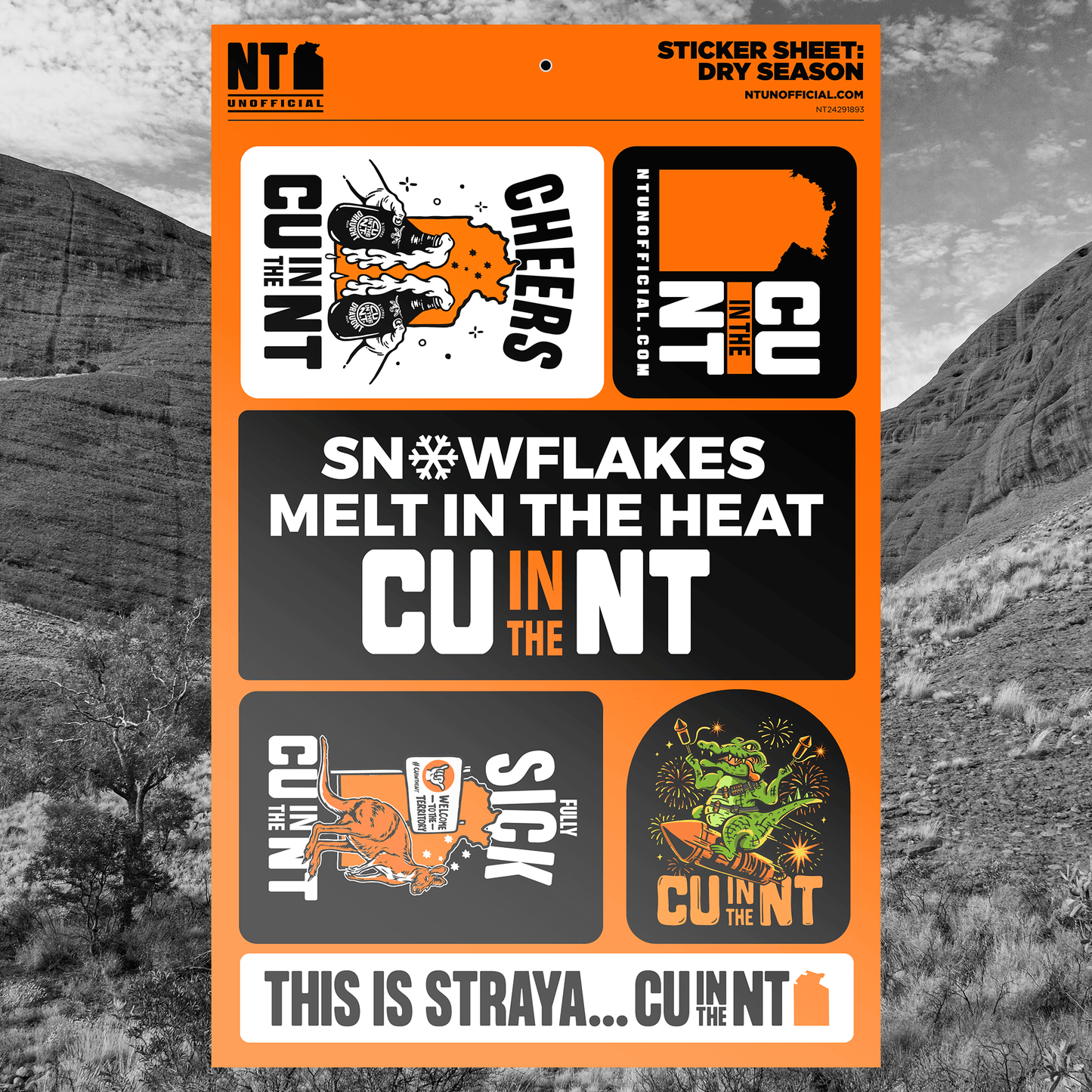 Dry Season Sticker Sheet Stickers NT Unofficial