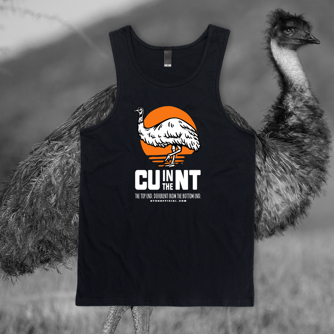Emu V2 Singlet Black Singlets NT Unofficial