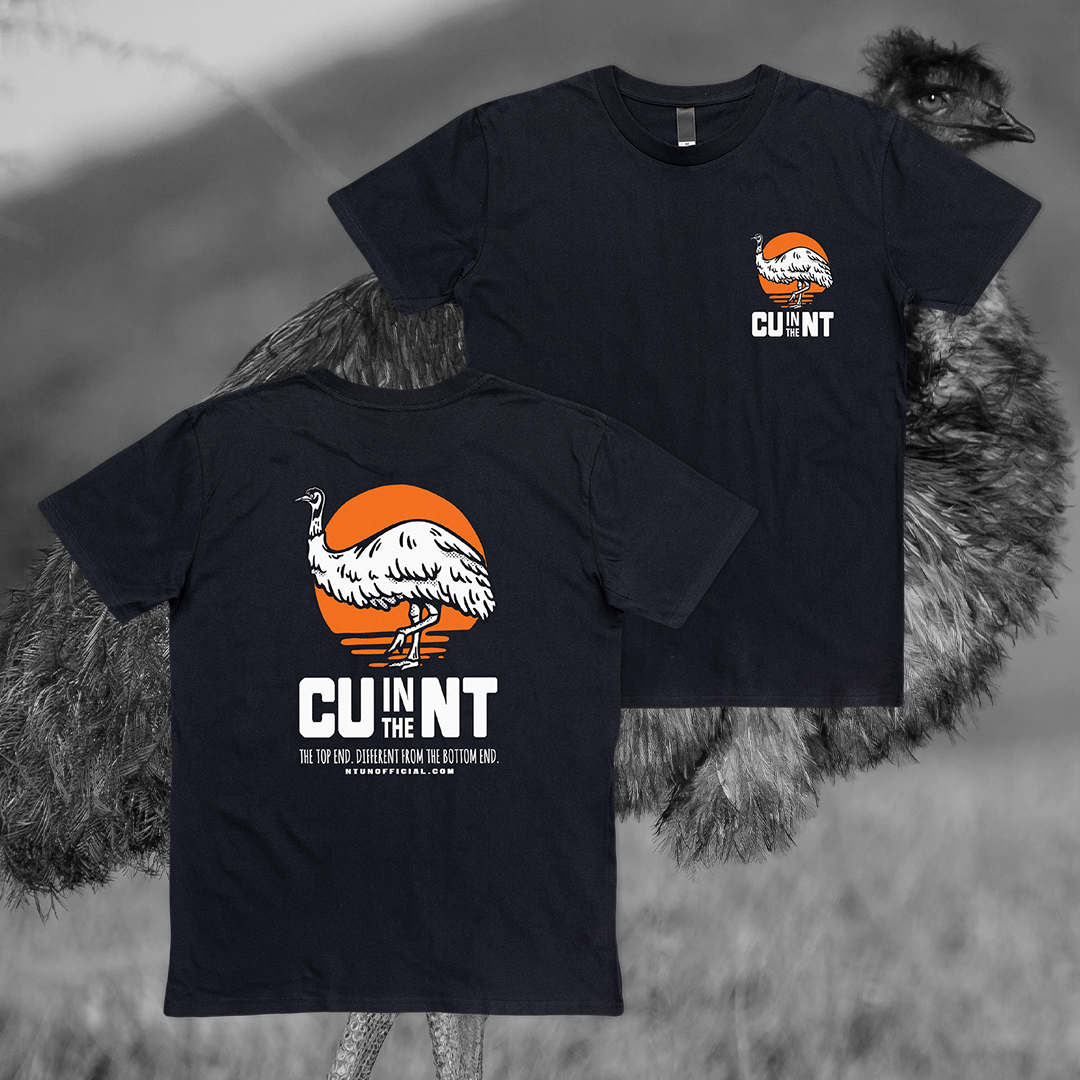 Emu V2 Tee Black Shirts NT Unofficial