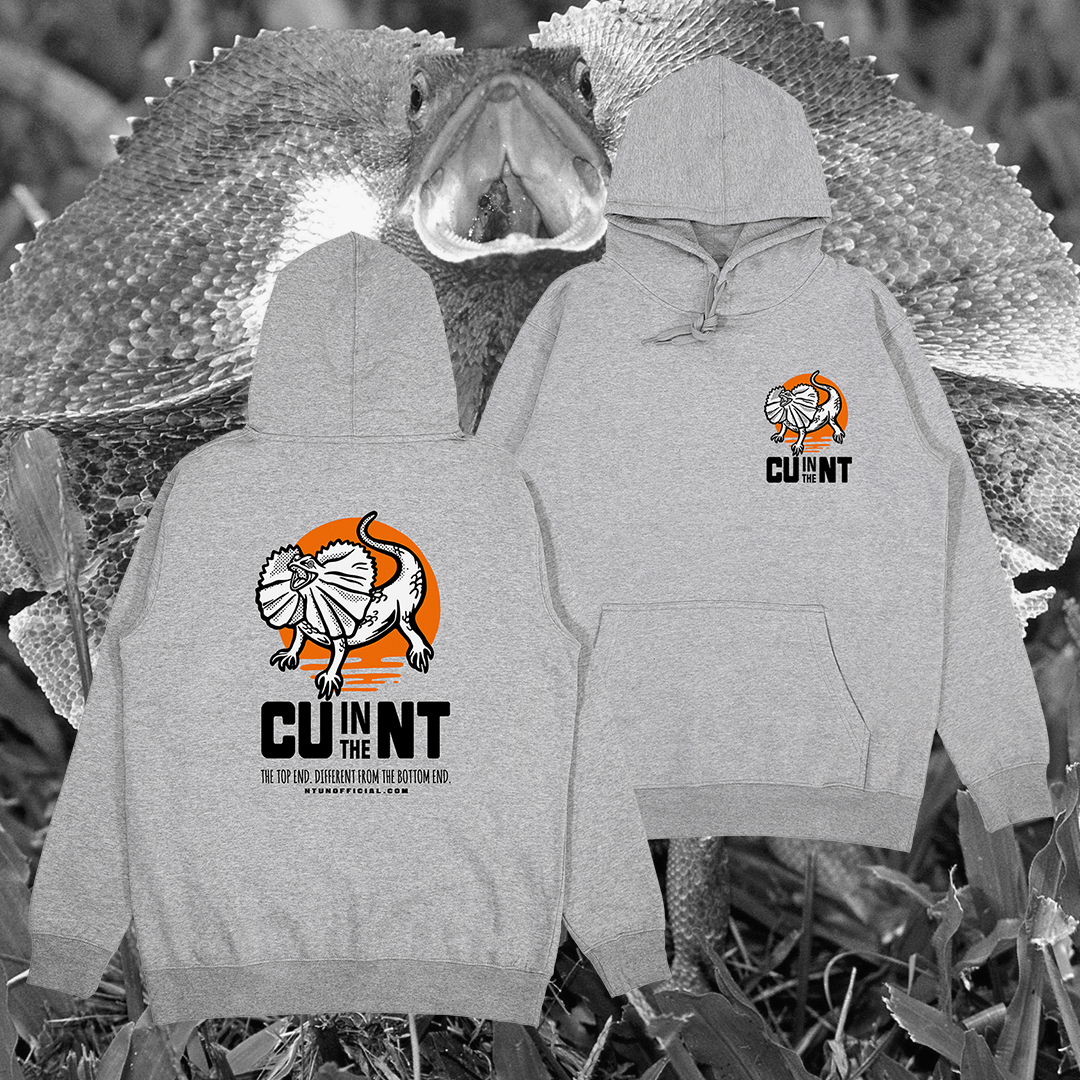 Frilled Lizard V2 Hoodie Grey Hoodie NT Unofficial