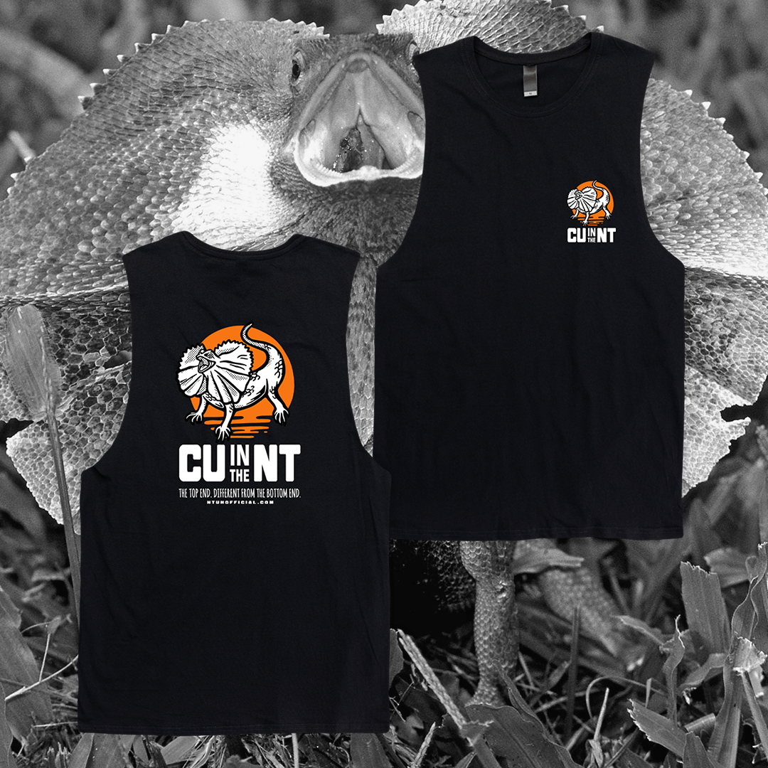 Frilled Lizard V2 Muscle Tee Black Muscle NT Unofficial