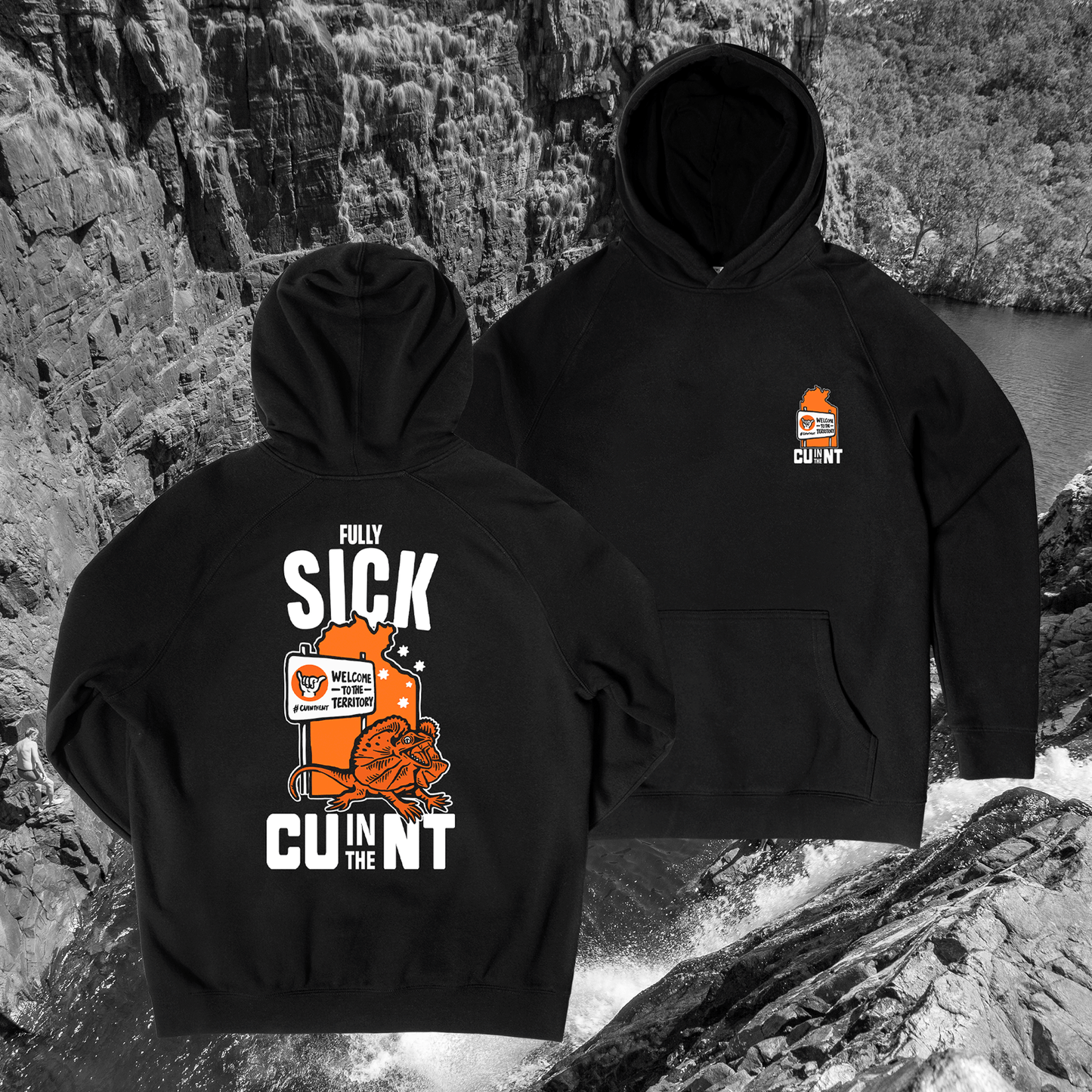 Fully Sick Hoodie Black Hoodie NT Unofficial