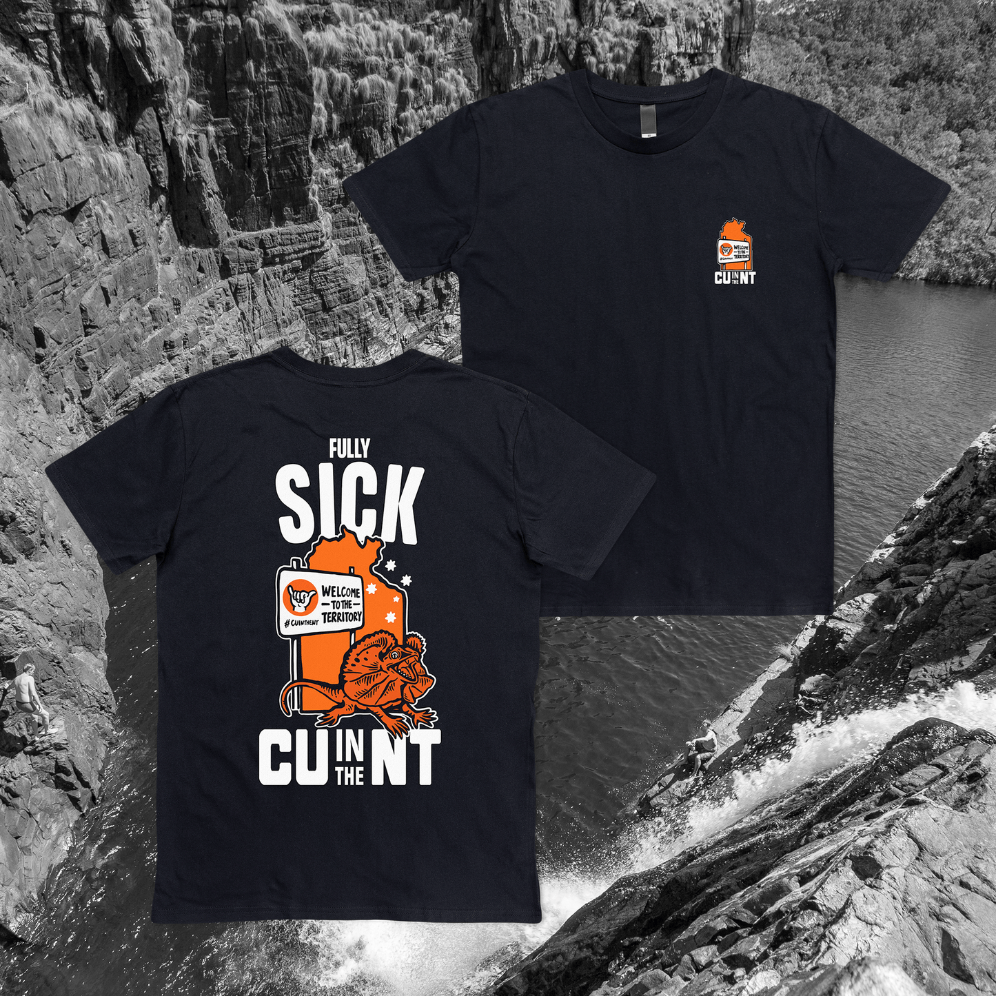 Fully Sick Tee Black Shirts & Tops NT Unofficial