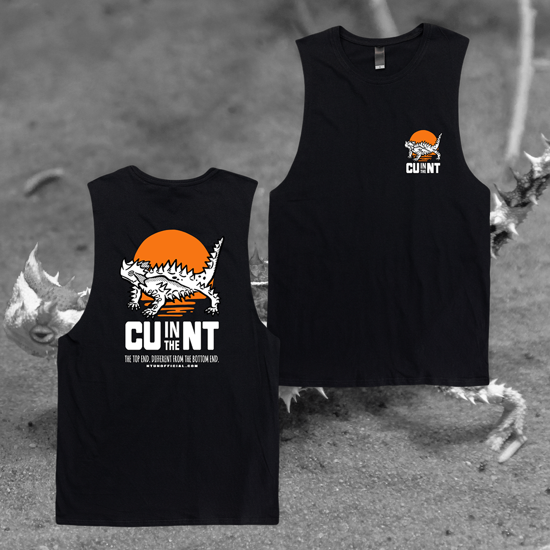 Lizard V2 Muscle Tee Black Muscle NT Unofficial