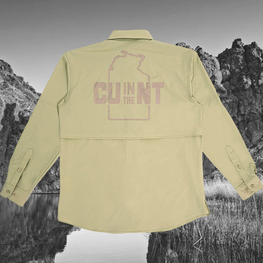 Long Sleeve Adventure Shirt Khaki NT Unofficial