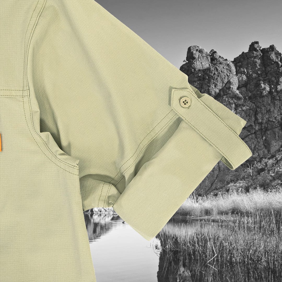 Long Sleeve Adventure Shirt Khaki NT Unofficial