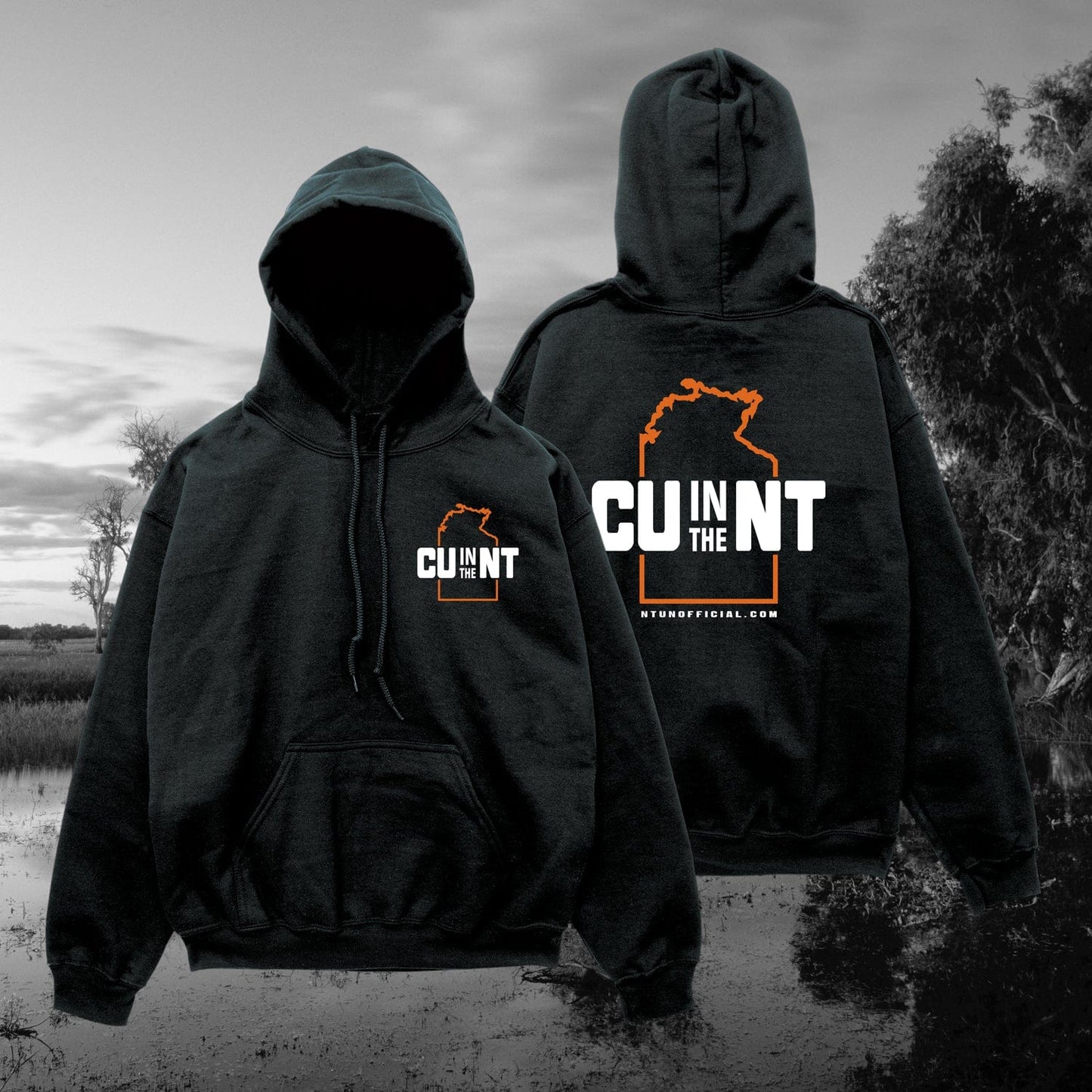 NT Territory Hoodie - Black NT Unofficial