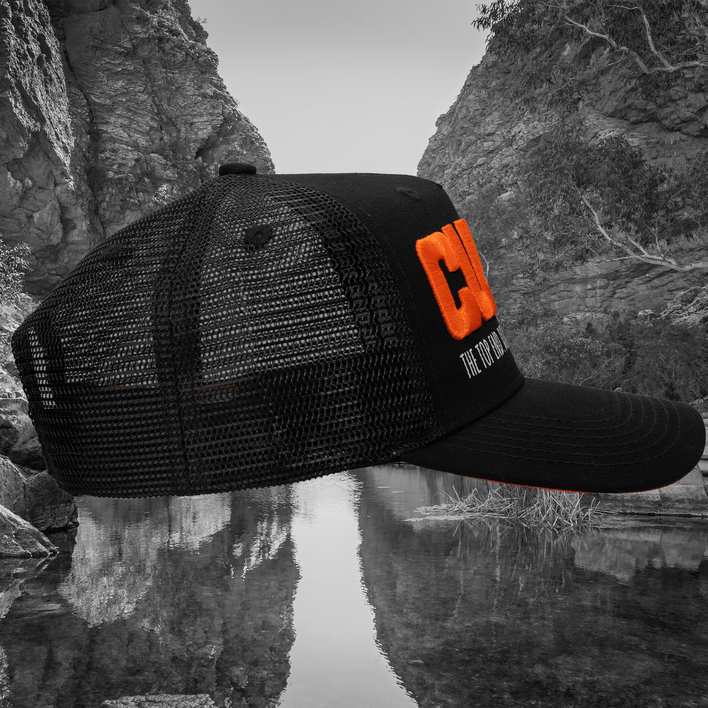 Territory Black Trucker Cap Trucker NT Unofficial