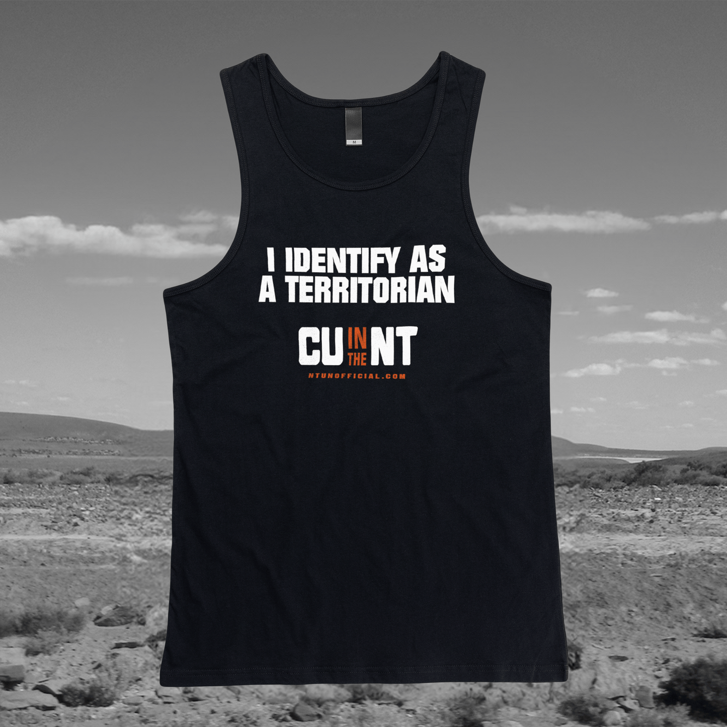 Territory Identity Singlet Black Singlets NT Unofficial