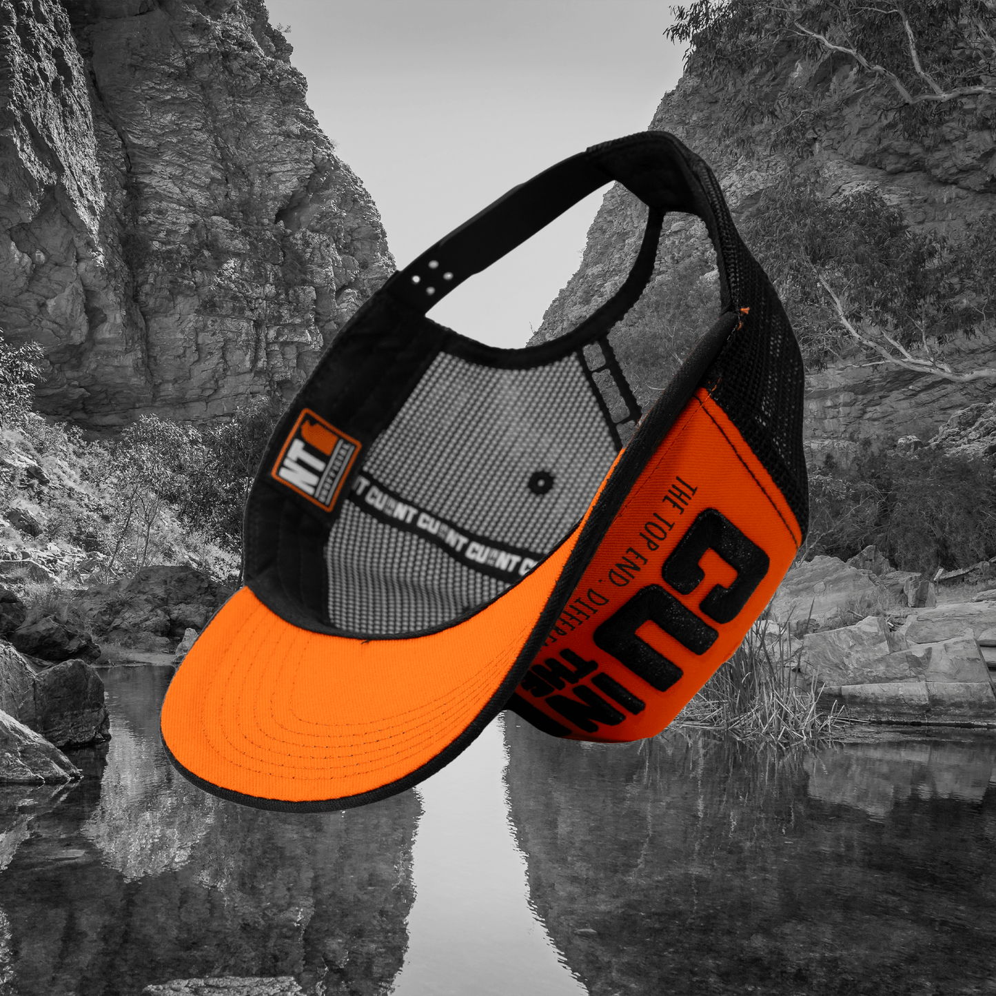 Territory Orange Trucker Cap Trucker NT Unofficial