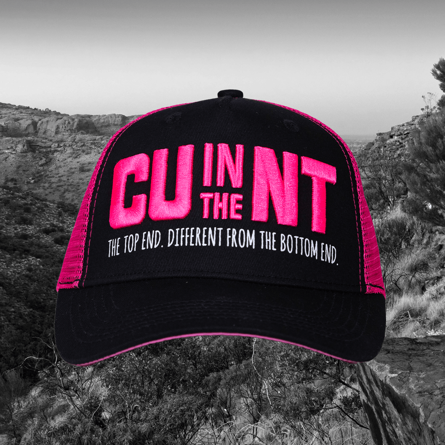 Territory Pink Trucker Cap Trucker NT Unofficial