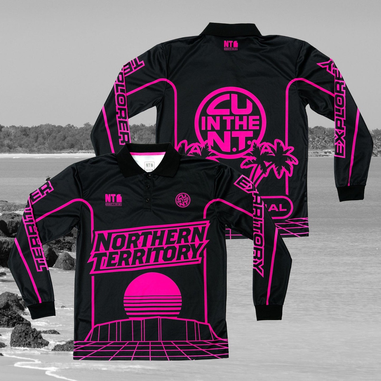 Territory Scout Fishing Jersey Fishing Jersey NT Unofficial