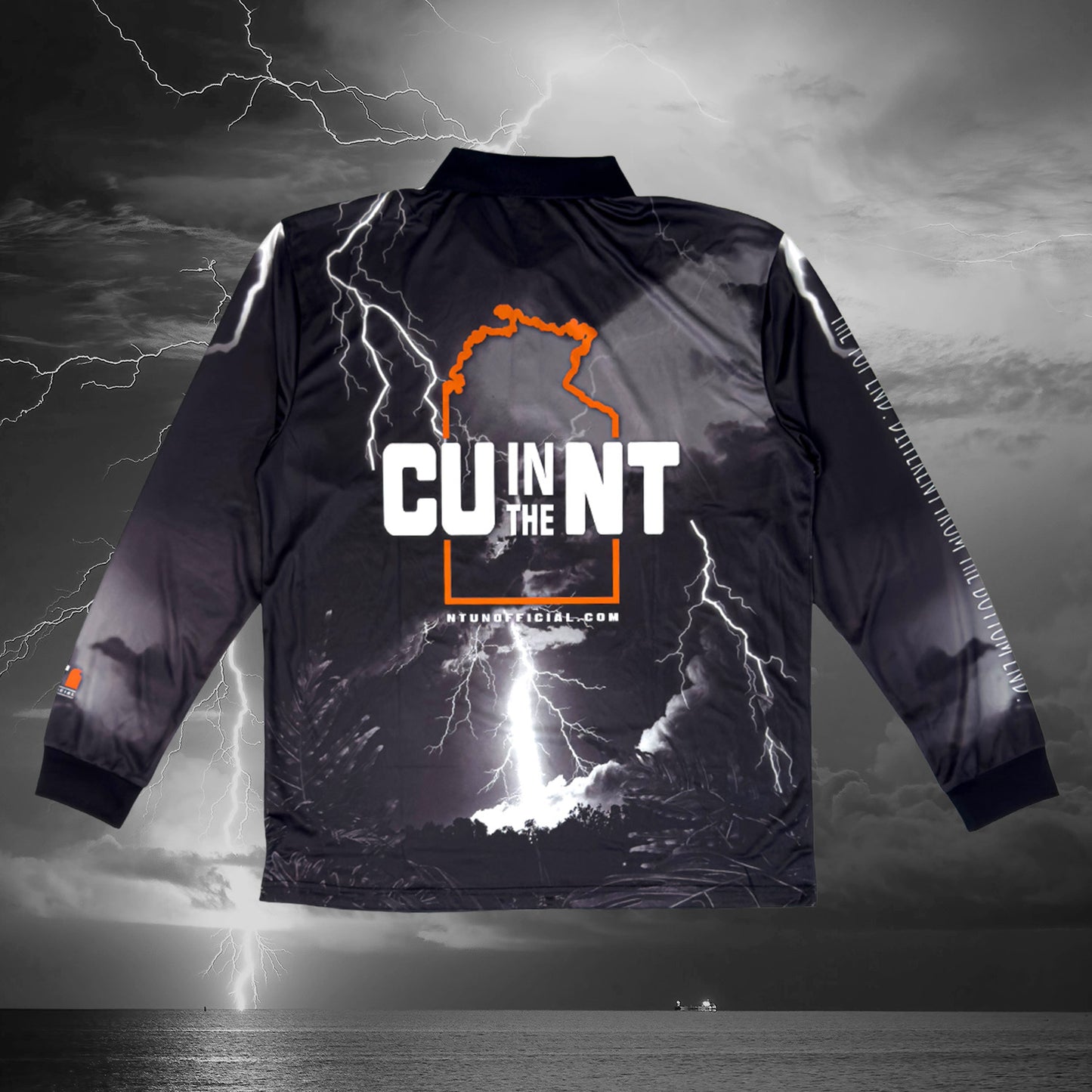 Monsoon Black Fishing Jersey