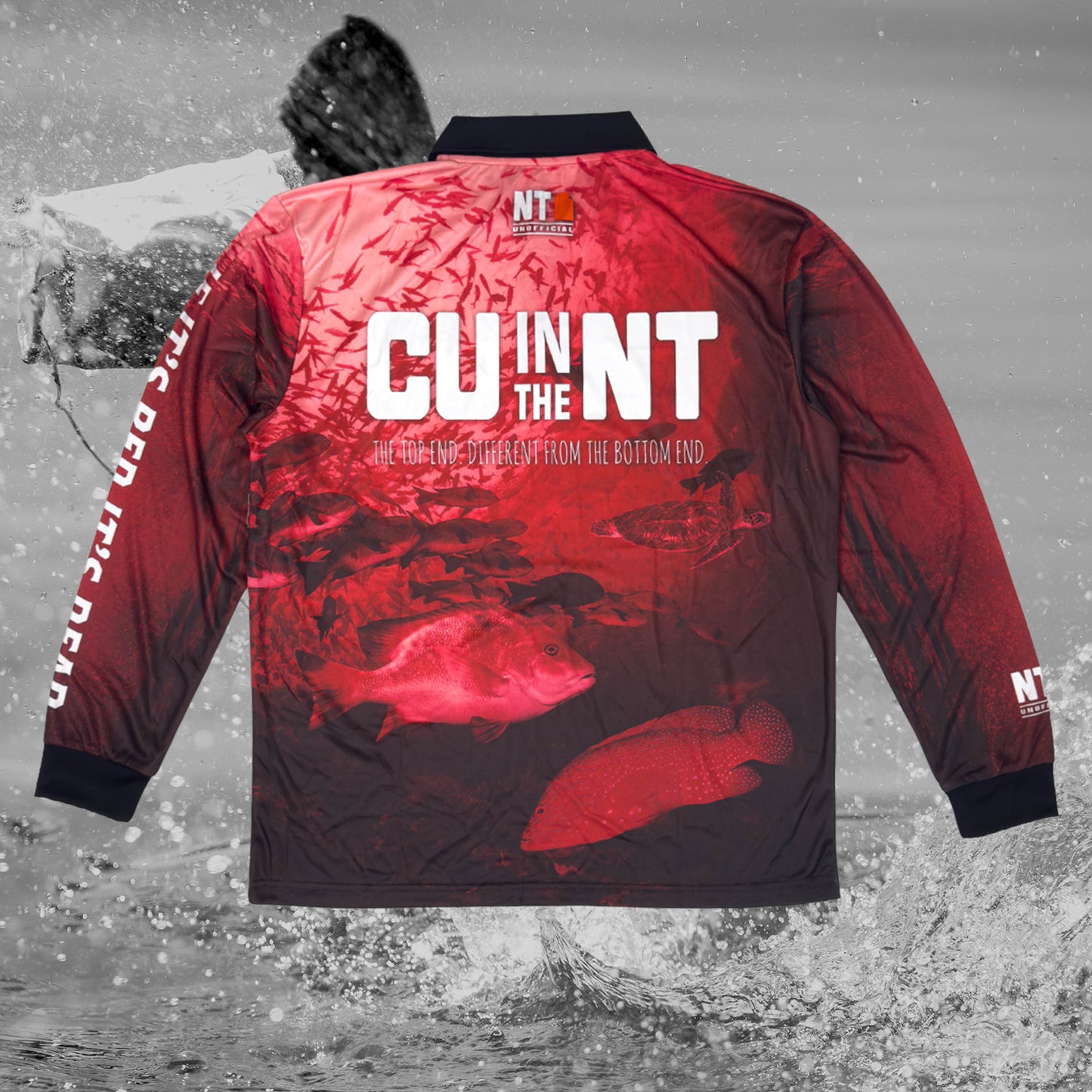 It's Red, It's Dead Fishing Jersey