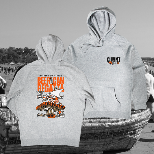 Beer Can Regatta Hoodie Grey