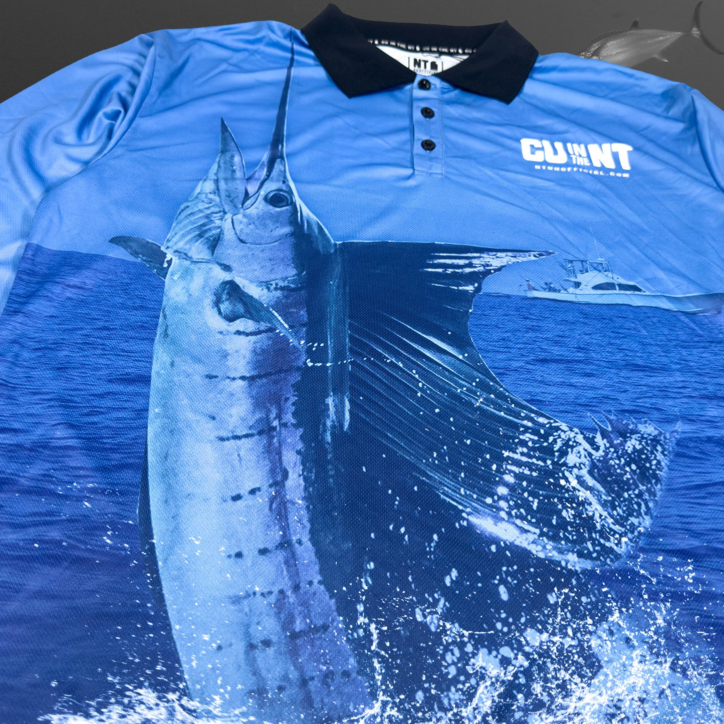 Blue Billfish Fishing Jersey