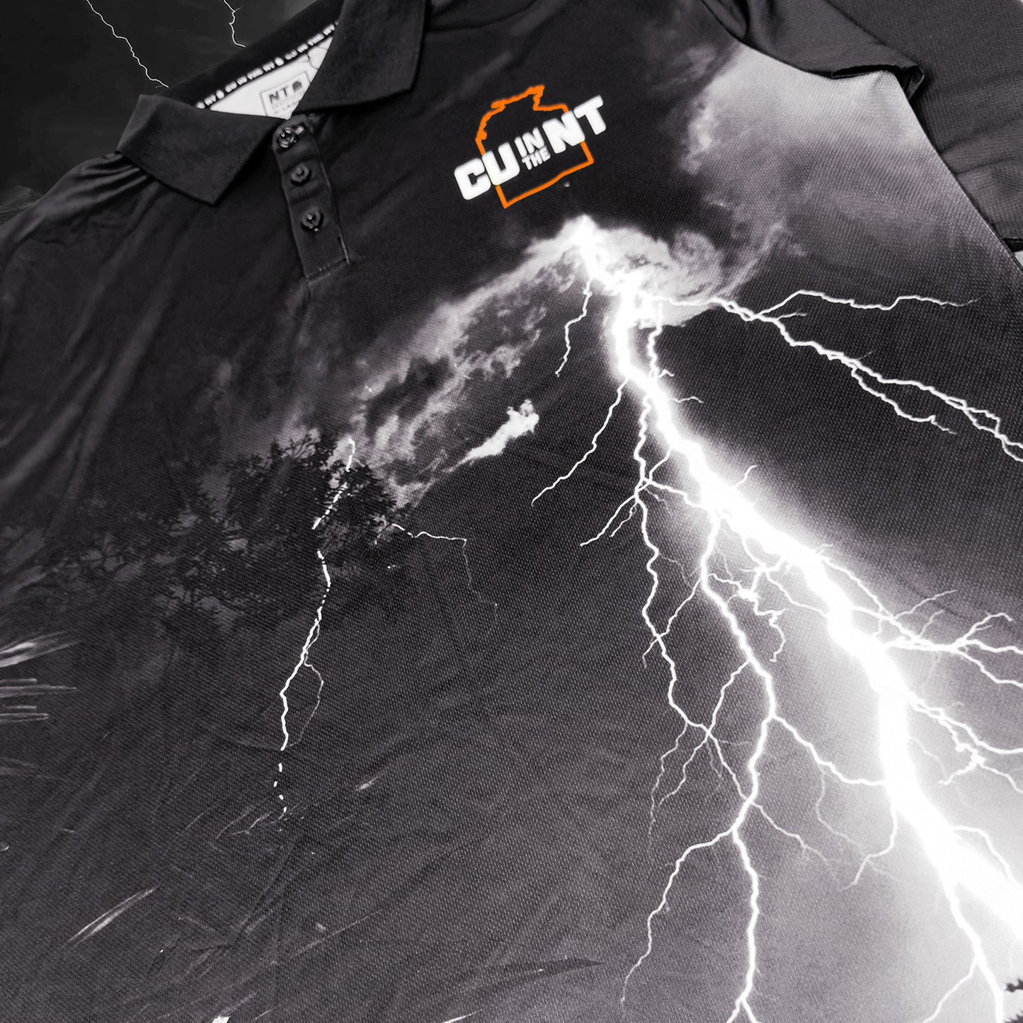 Monsoon Black Fishing Jersey