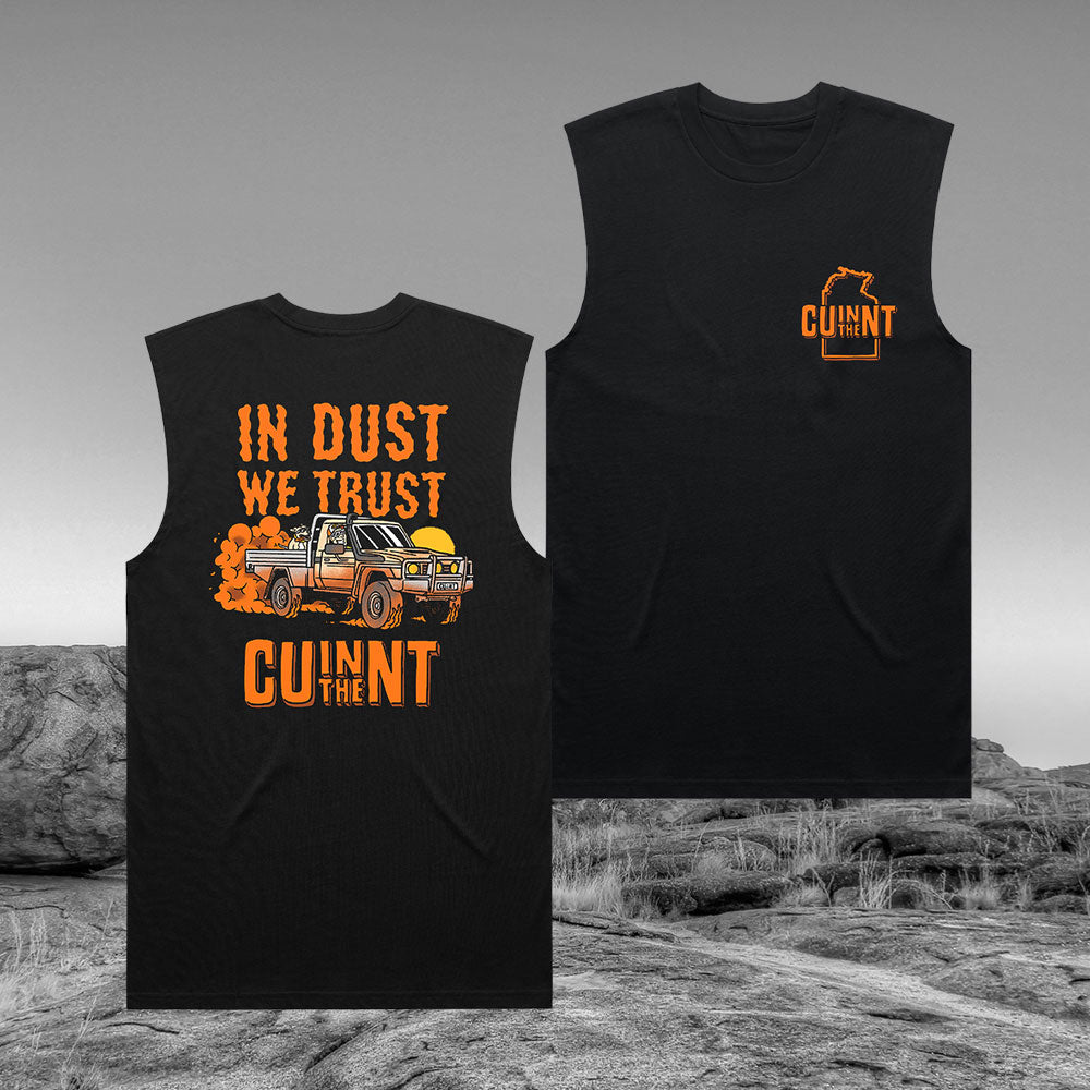 Dusty Muscle Tee Black