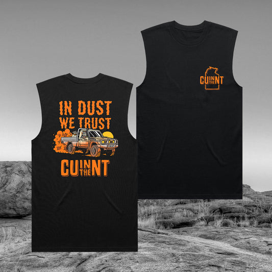 Dusty Muscle Tee Black