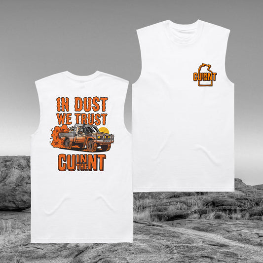 Dusty Muscle Tee White