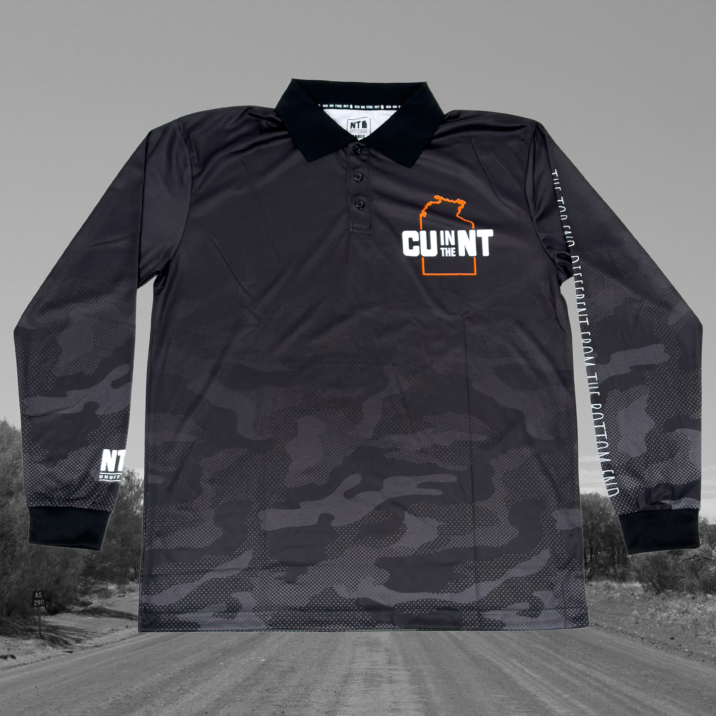 Tindal Camo Fishing Jersey