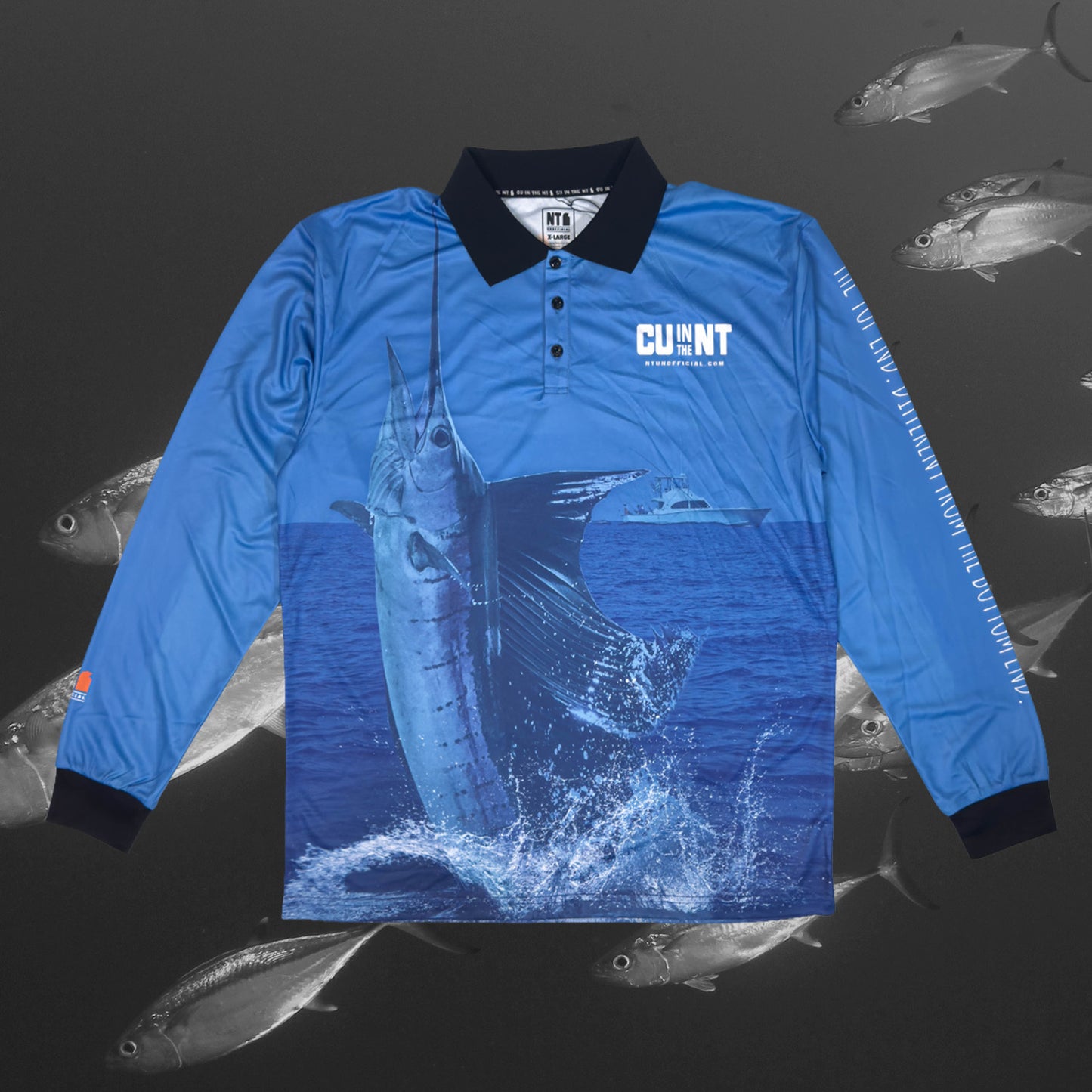 Blue Billfish Fishing Jersey