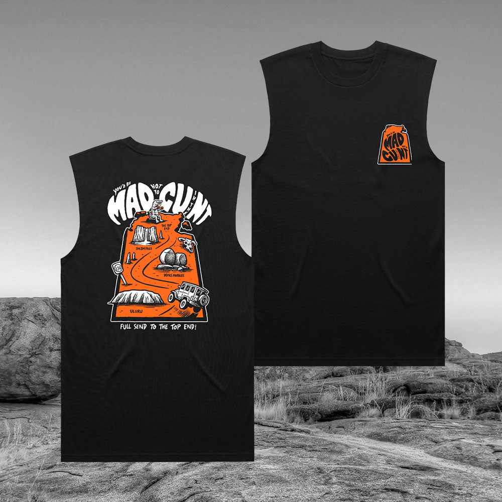 Mad Muscle Tee Black