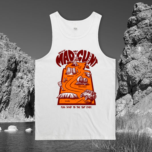 Mad Singlet White