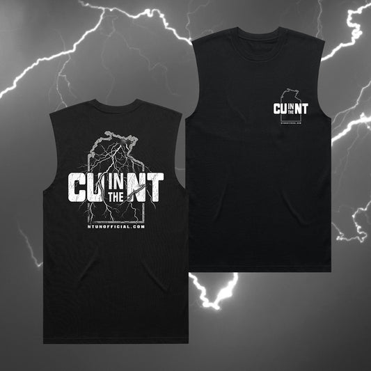 Monsoon Muscle Tee Black