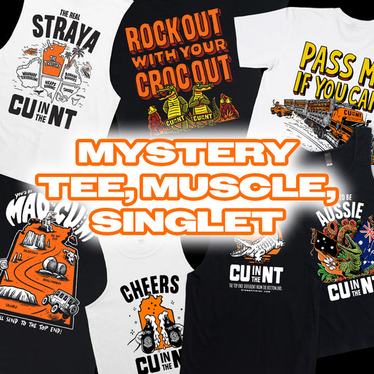 Mystery Tee, Muscle or Singlet