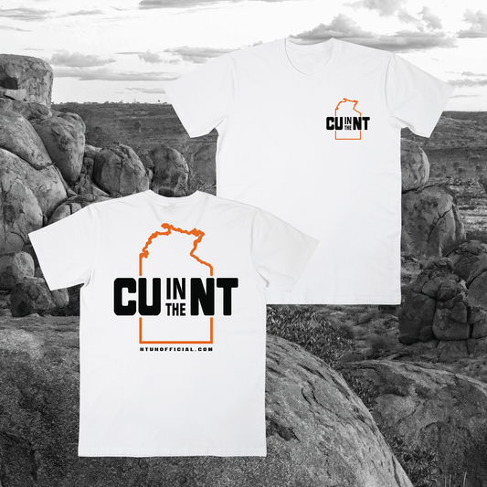 NT Territory Tee - White [EXTENDED SIZES]