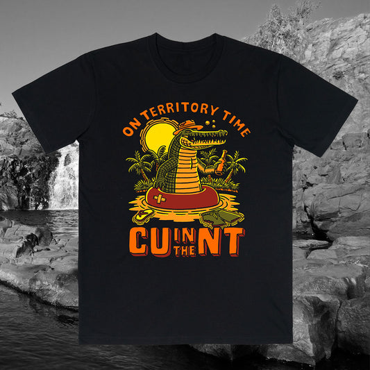On Territory Time Tee Black