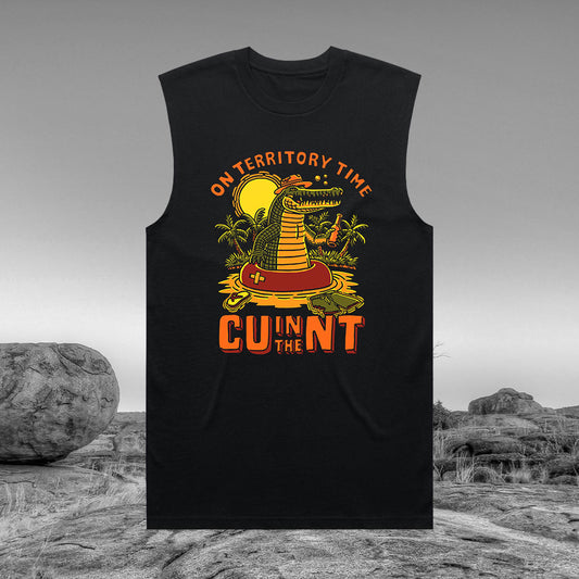 On Territory Time Muscle Tee Black