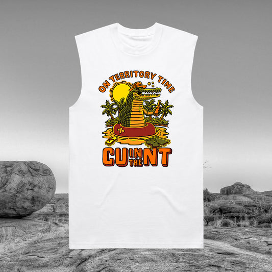 On Territory Time Muscle Tee White