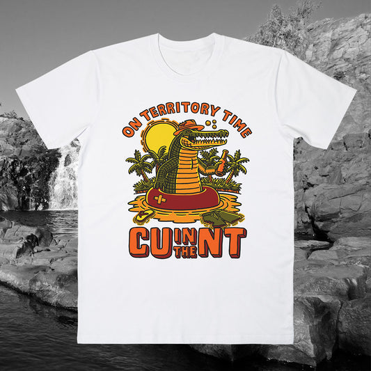 On Territory Time Tee White