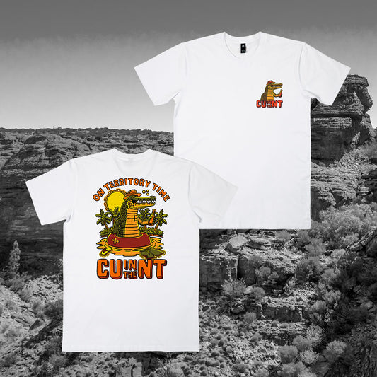 Territory Time Tee White